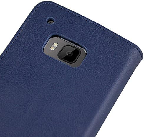 Caixa de carteira de couro fino Jumbl - Modelos disponíveis para Samsung S6 Edge - Caso hardshell interno oferece proteção aprimorada