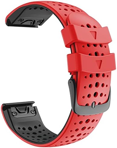 Liberação rápida EasyFit Silicone Watch Band WristStrap para Garmin Fenix ​​7x 7 6x Pro 5 5x Plus 935 Smartwatch Bracelet