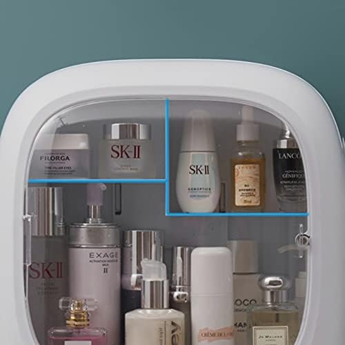 Organizador de caixa de armazenamento cosmético de Anncus montado na parede para cosméticos higineses medicamentos medicamentos de armazenamento de grande capacidade de contêiner de maquiagem-organizador-