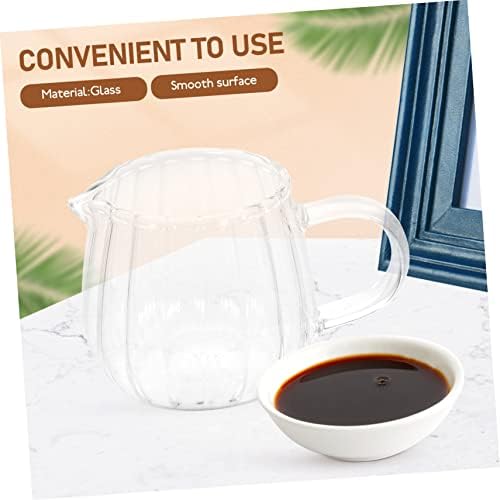 Bestonzon leite xícara de café copo de copo de vidro transparente
