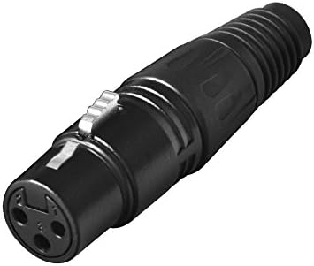 20 pacote xlr 3 pinos machos macho snake adaptador de áudio plug plug áudio microfone conector de cabo dmx + 20 pacote dmx 3 pinos XLR