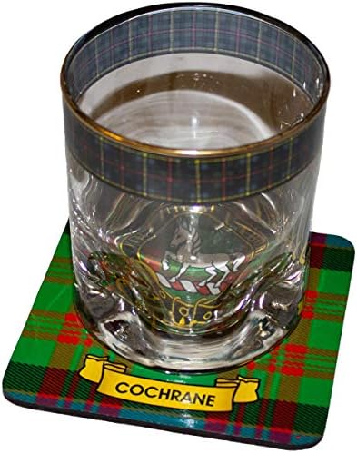 I Luv Ltd Macmillan Square Coasters Scottish Clan Crest Conjunto de 4 da Escócia