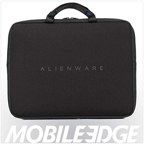 Mobile Edge Alienware Vindicator 2.0 Sleeve de laptop para jogos de neoprene, 13 polegadas, Black, Modelo: AWV13NS-2.0
