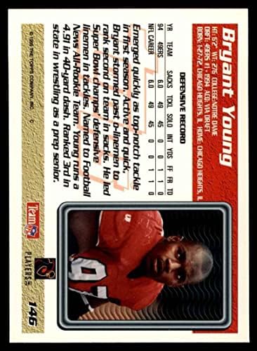 1995 Topps 146 Bryant Young San Francisco 49ers NM/MT 49ers Notre Dame