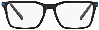 A | X Armani Exchange Men's Ax3077 Frames retangulares de óculos de prescrição retangular