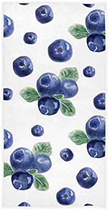 Toalhas de mão N/ A Absorvente - Fruits Blueberry Meld Hand Toalhas de mão Toalhas decorativas para banheiro, cozinha, viagem, treino