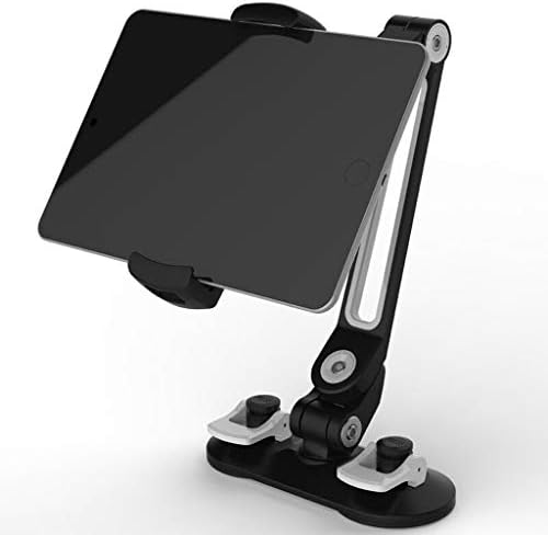 Twdyc Universal Tablet portador de alumínio Arm de liga de alumínio ergonômico 360 graus Double otário duplo preguiçoso Stand