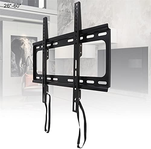 SAWQF 45kg de 1,5 mm Placa de ligação a frio TV Montagem de parede Painel plano Frame com corda Pull para monitor LED LCD de 26 a 60 polegadas