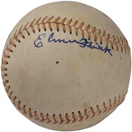 Elmer Flick Single Signated Assinated Baseball JSA CoA - Bolalls autografados