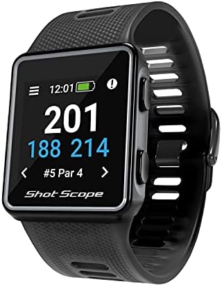 Escopo de tiro G3 GPS Watch - F/M/B + Distâncias de risco - Aplicativos iOS e Android - Tela colorida - mais de 36.000 cursos