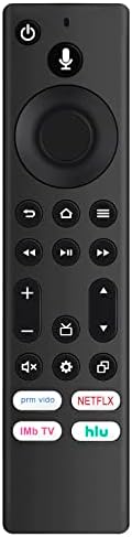 CT-RC1US-21 Replacement Voice Remote fit for Toshiba Smart Fire TV Edition 4K TV 43C350KU 50C350KU 55C350KU 65C350KU 75C350KU 32V35KU 43V35KU 55LF621U21 50LF621U21 43LF621U21 43LF421U21 32LF221U21