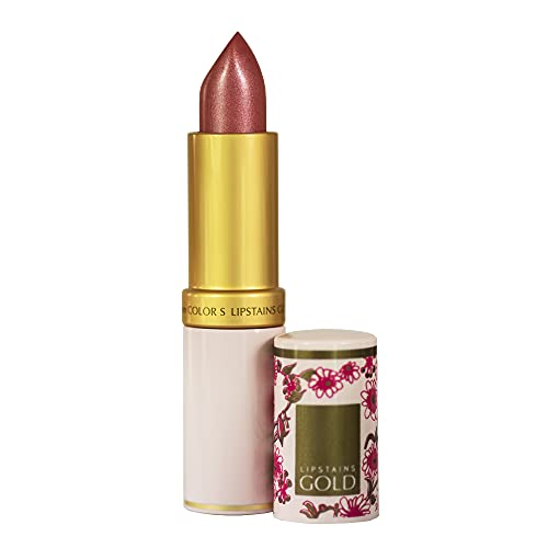 Lipstains Gold All -in -One Lipstick - ingredientes super ricos de condicionamento, poder incrível de permanência, prova de manchas e uma gama de cores diversificada - do Reino Unido