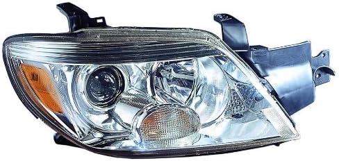 ACK Automotive for Mitsubishi Outlander Headlight Substitui OEM: 8301A168 Lado do passageiro
