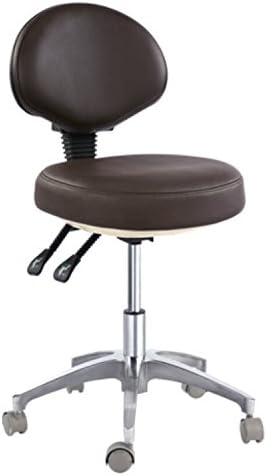 Dental Mobile Chair's Doctor's Doctor's Micro Fiber Leather Seat Ajuste CE