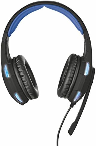 Confie Gaming GXT 350 RADIUS 7.1 PC e fone de ouvido para jogos de laptop - preto/azul