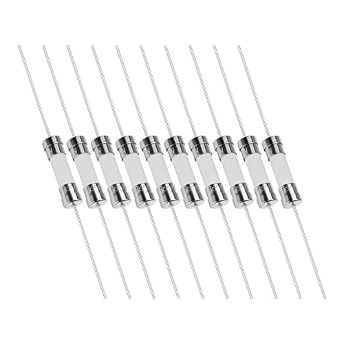 Heyiarbeit fusível de chumbo axial de cerâmica 5x20mm/0,2 x0,79 lag de tempo lento 5a 250v atraso de tempo fusíveis 20pcs