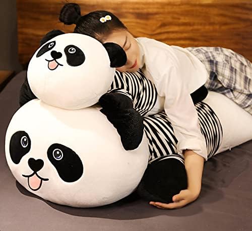 Brinquedos de pelúcia, macio e fofo Plexh Panda Pillow Plush Animal Doll Toy Gream para crianças namorada)