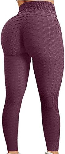 YalfJV calças de ioga sexy PLUS TAMANHAS DE ioga completa de ioga esportes de perneiras ativas calças de fitness croft croft para
