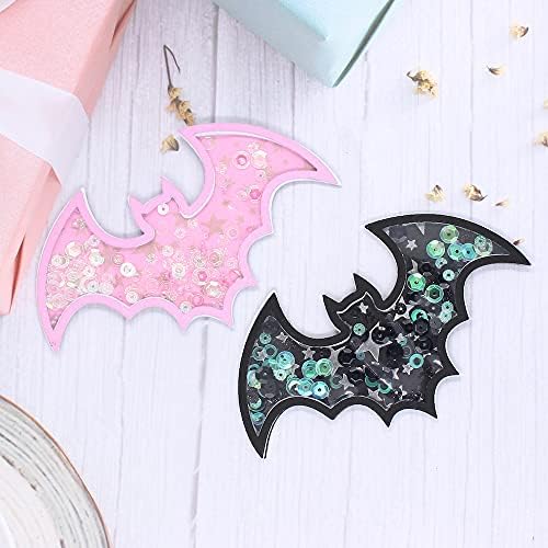 Kscraft Halloween Bat Shaker Metal Cutting Dies estênceis para recortes DIY/álbum de fotos Decorativo Cartões de papel Diy