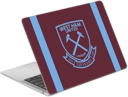 Projetos de capa principal licenciados oficialmente o West Ham United FC Home 2020/21 Kit Graphics Vinyl Skin Skin Decal