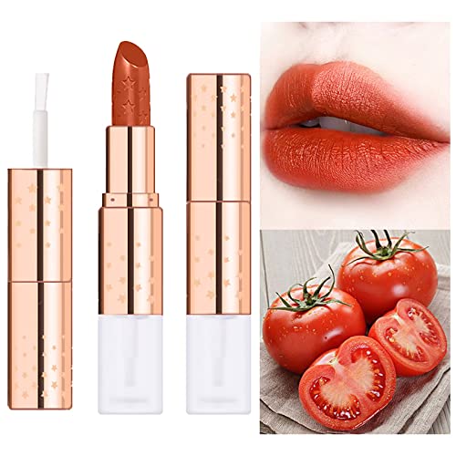 Lip Plumper Gloss que realmente funciona 5 estrelas Silky Lipstick Velvet Lip Makeup Lipstick para mulheres Longa Longa Longa Longo de Copo Non Stick Lipstick Capolo