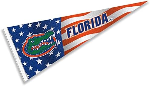 Florida Gators Nation USA Stars and Stripes Pennant Banner Bandle
