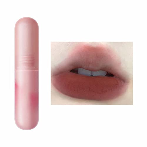 Bullet de cor pequena cor pequena cor de argila de lábio de veludo Lip Glaze Lip Gloss Student Lipstick