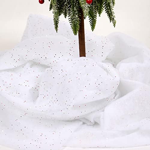 Aboofan 3 lençóis glitter tampa de algodão decorações de algodão capa de capa de festa cortina cobertores de porta cobertores