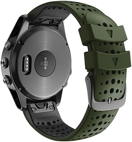 Ankang colorido Quickfit Watch Band Strap para Garmin Fenix ​​7 7x 5 5x 3 3 hr 945 Fenix ​​6 6x Relógio Silicone EasyFit Wrist Band 26 22mm Strap