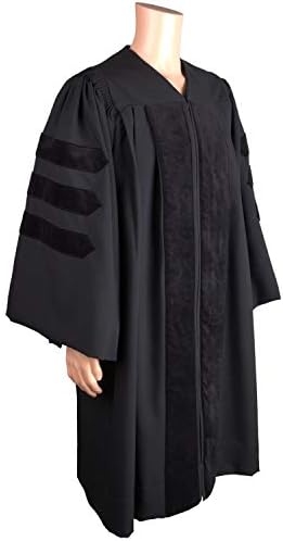 Vestido de formatura de doutorado unissex da OSBO, pastor, túnica de púlpito