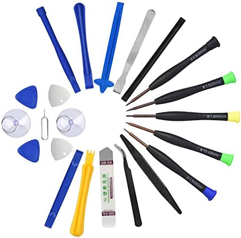 Kit de ferramentas de reparo eletrônico de 22 em 1 com chaves de fenda de precisão profissional e ferramentas de abrigo