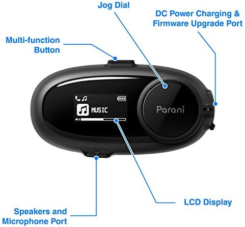 Sena - Parani M10 Motorcycle Bluetooth Headset Communication Dispositivo