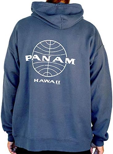 Hoodie de algodão confortável do Pan Am Globe