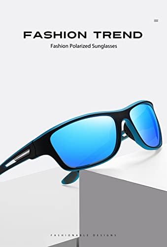 Óculos de visão noturna de Yozoot para dirigir, esportes polarizados Anti-Glare UV400 Óculos de sol para homens Ciclusing de segurança Eyewear