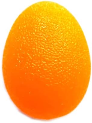 Dazhan ovo em forma de exercício de mão - exercícios de bola média para força de dedo e polegar/fisioterapia - bola de estresse para fortalecer os exercícios de laranja 1pc