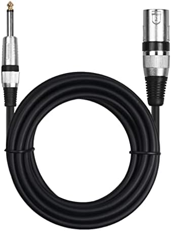 N/A Mic Cord Jack 6.35mm 6,5 mm masculino para XLR 6,3 mm 1/4 '