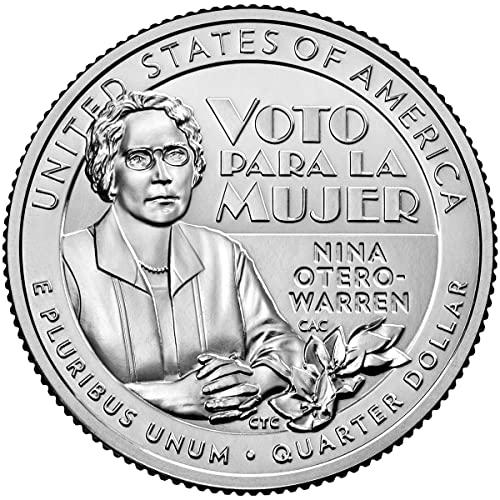 2022 D Banco de 40 - Nina Oter -Warren, American Mulher Quarter Series Uncirculated
