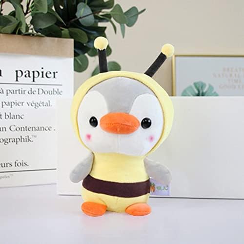 Kawaii Penguin Plush Toy, 15 cm de brinquedo de pelúcia de animais de pelúcia Kawaii com cauda fofa, travesseiro de pelúcia fofo,