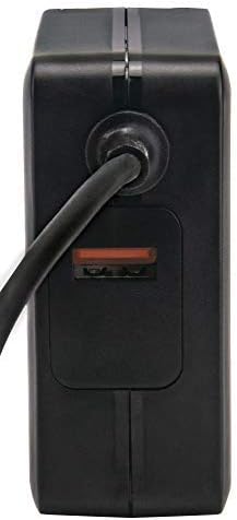 Carregador de parede de entrega de energia de Manhattan com cabo USB-C embutido-60 W USB-C Conector de entrega de energia, porta