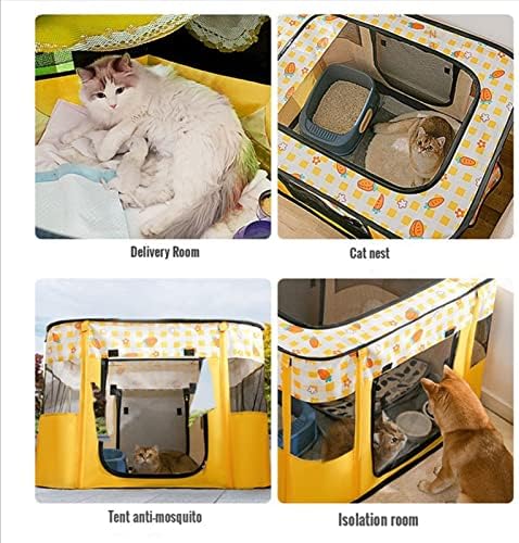 MMYYDDS Sala de parto de gato Cat Gravidez Período de espera Fechado CAT CAT TENTACE PET PRODIÇÃO DE PRODUÇÃO DE PRODUÇÃO