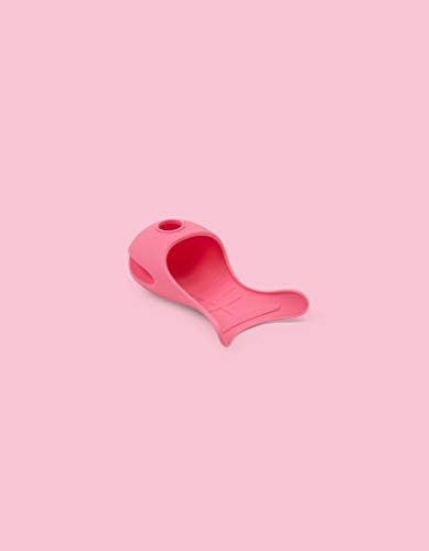United Pets Gurgle, extensor de torneira para gatos, design italiano, em silício rosa