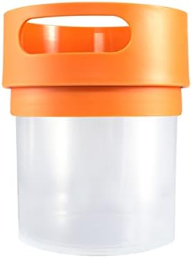 Copo de lanche de caneca Munchie 16 oz de tampa laranja à prova de lanche feita nos EUA