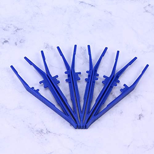 Exceto 10 PCs Tweezers Medical Tweezers Craft Tweezers para DIY