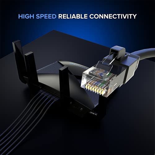 Maximm Cat 6 Cabo Ethernet 10 pés, cabo CAT6, cabo LAN, cabo de internet e cabo de rede - UTP
