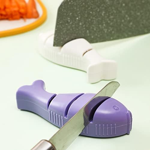 Gadgets de cozinha frios Fisos de faca em forma de faca em forma de peixe criativo Peixe criativo Mini Knifee Sharpador Tungstênio