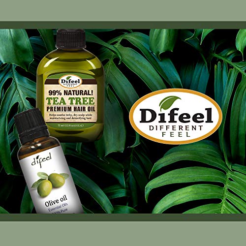 DIFEL Premium 99% de condicionamento profundo natural de óleo de coco 7,1 onças