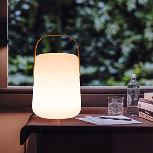 Luzes de mesa LED com lâmpada remota e de mesa 4 modos USB recarregável quente lanterna pendurada lanterna a água integral lanterna decorativa de lanterna pendurada luz romântica