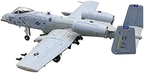 1: 100 A-10C Thunderbolt II Warthog Ataque Plane de caça aeronave Modelo de Diecast Militar para Coleção ou Presente para Unissex