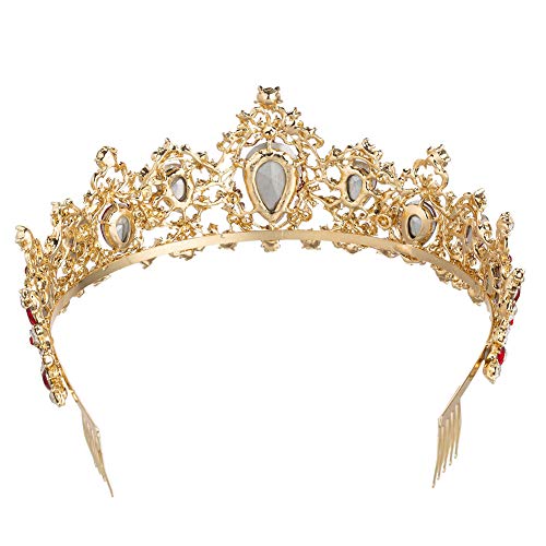 Doce princesa coroa rosa para mulheres meninas de cristal stromestone rainha fantasia festival de festival tiaras bandanas