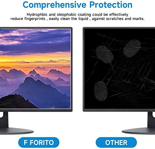 [2 pacote] Protetor de tela anti -brilho de 27 polegadas, monitor de desktop widescreen de 27 com proporção de 16: 9 aspecto